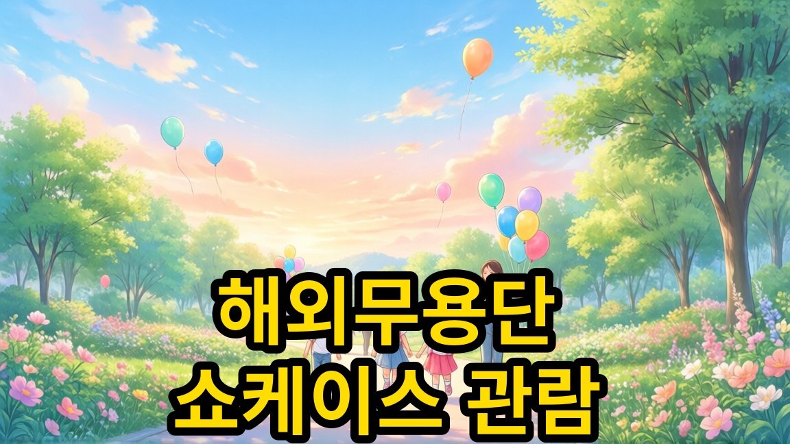 2026 해외무용단 쇼케이스, 은평문화예술회관에서 무료 관람