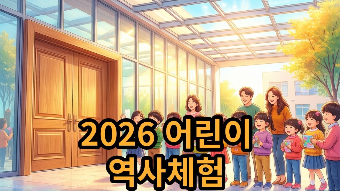 2026 어린이 역사체험, 도산안창호기념관 관람료 2,000원 안내