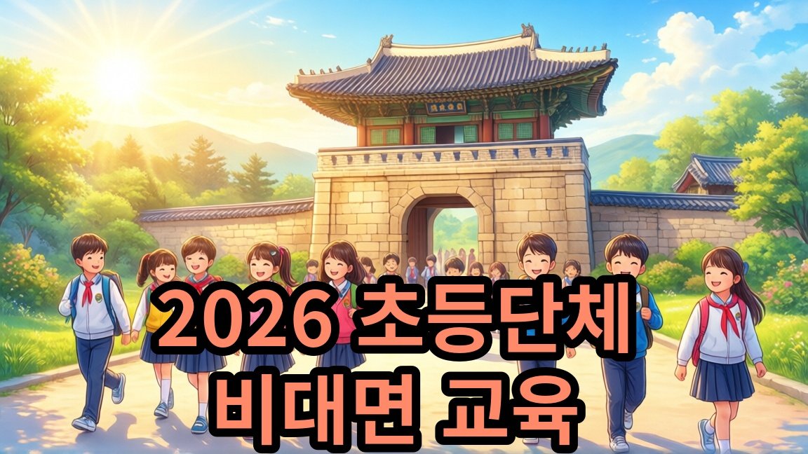 2026 초등단체 비대면 [한성부터 서울까지] 교육 안내