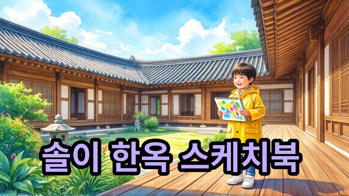 솔이가 사랑한 박물관 - 솔이의 한옥 스케치북 무료 체험 일정 안내