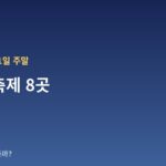 10월 10~11일 주말 서울 축제 8곳 — 날짜·장소·관람료 한눈에