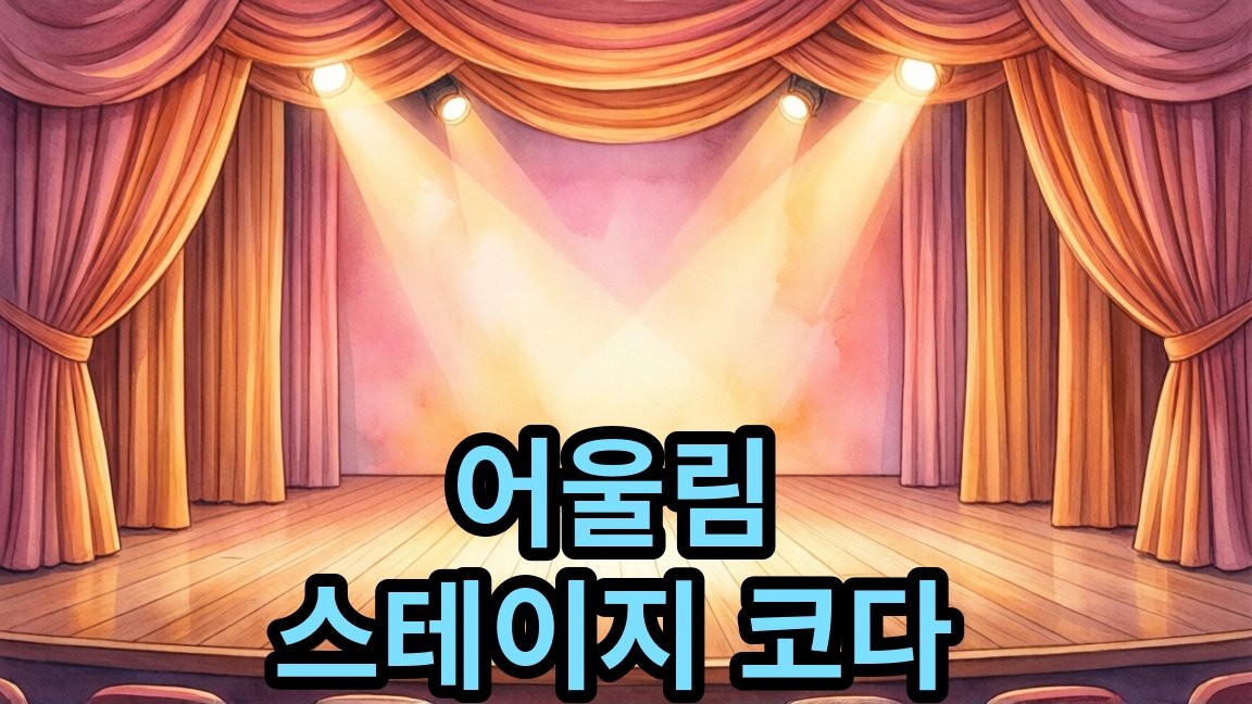 어울림 스테이지 - '나는 코다입니다.' 무료 관람 정보