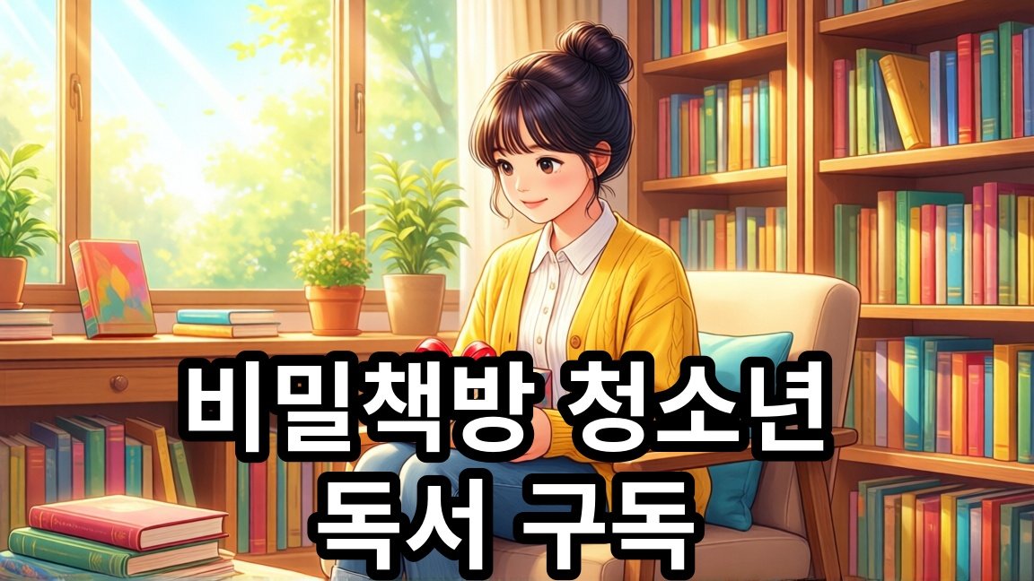 구립증산도서관 비밀책방, 2026년 청소년 독서 구독 안내